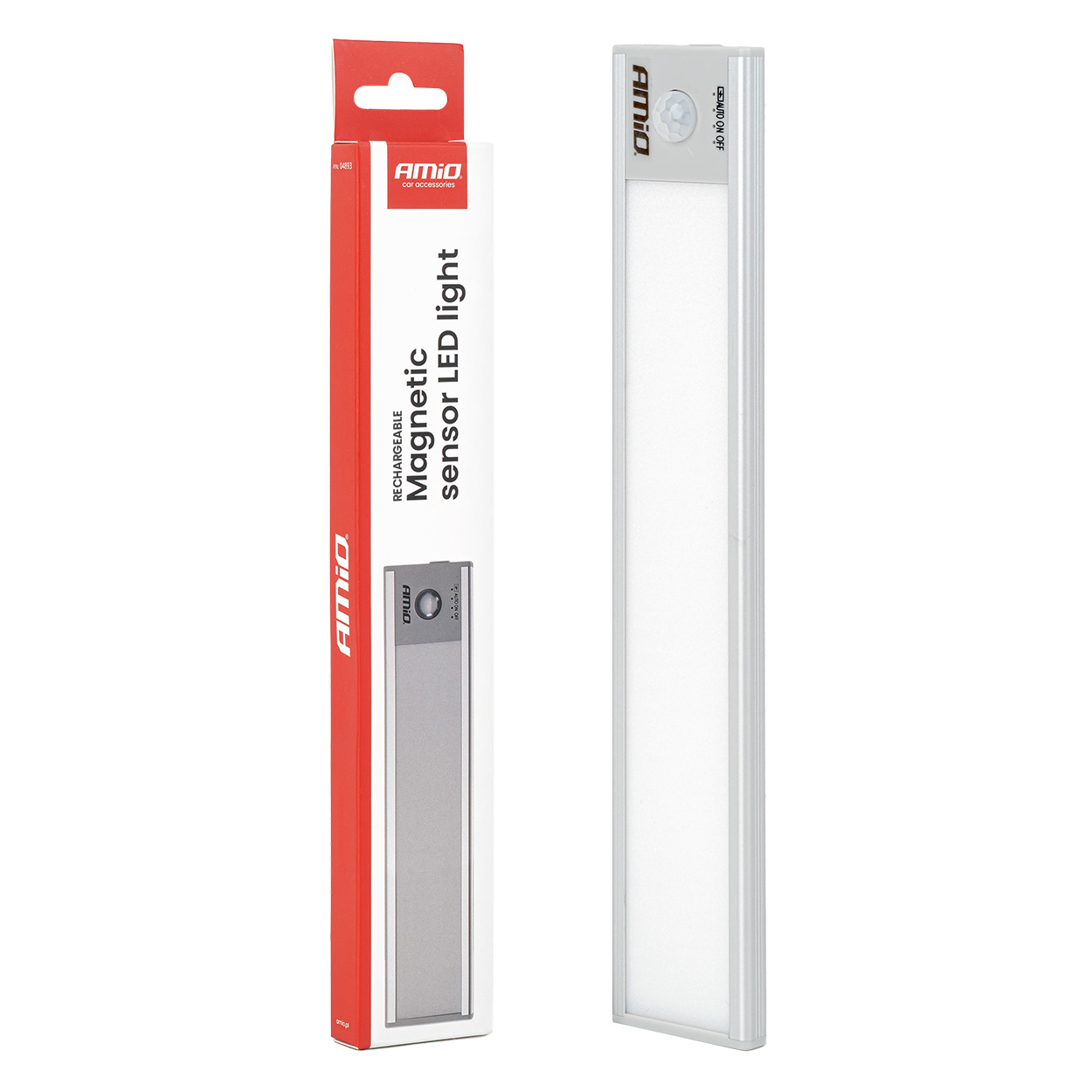 Bezprzewodowa lampa LED z czujnikiem ruchu 1.2 W 1000 mAh USB-C 23 cm