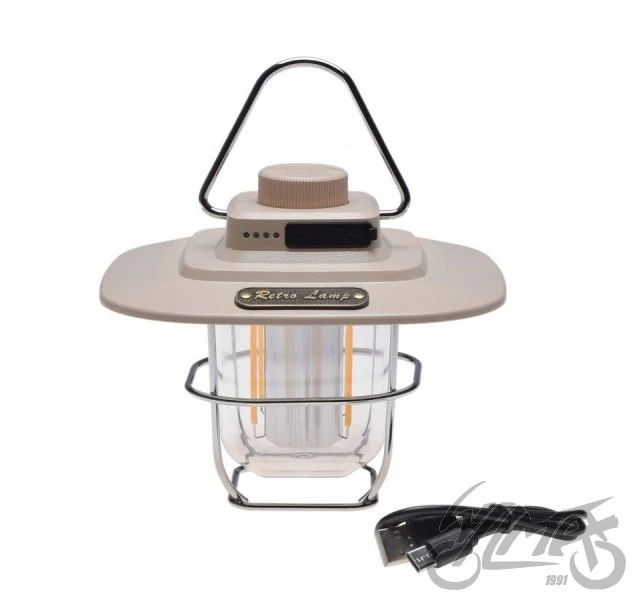 Lampa retro camping
