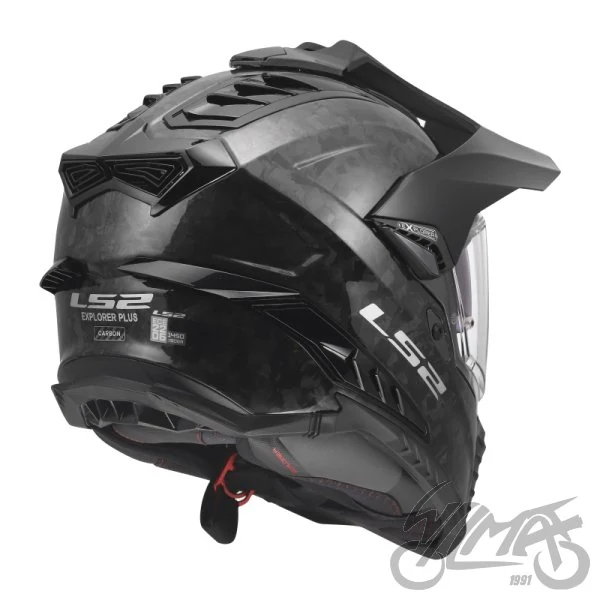 Kask adventure LS2 MX701 Explorer Carbon Forged Carbon — M — ujęcie 5