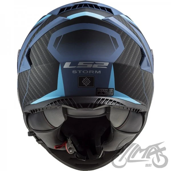 Kask LS2 FF800 Storm II Racer Matt Blue — rozmiar XL — ujęcie 4