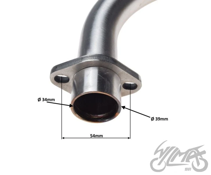 Tłumik do Rometa Zetka 125 ccm tuning — ujęcie 4