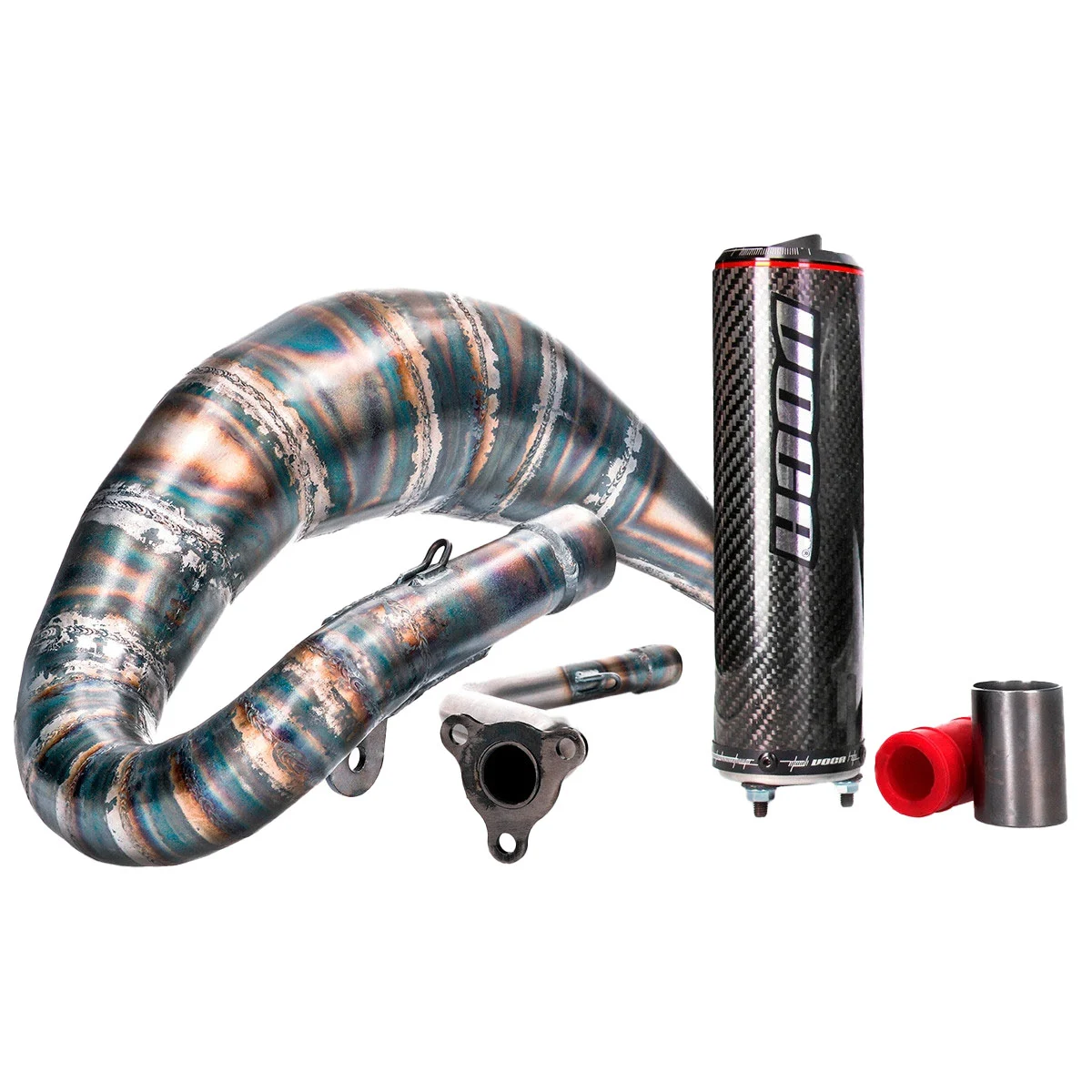 Wydech VOCA racing cross carbon 80-90 cm³ Beta RR enduro / sm 2012-2020 r. — ujęcie 2