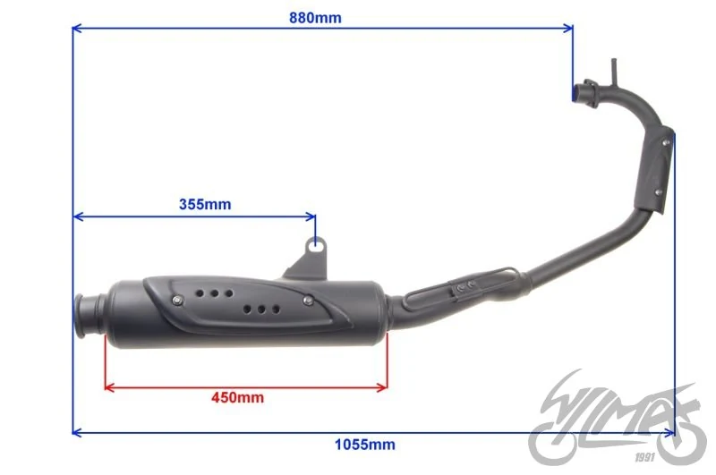 Tłumik do Rometa Zetka 125 ccm — ujęcie 2