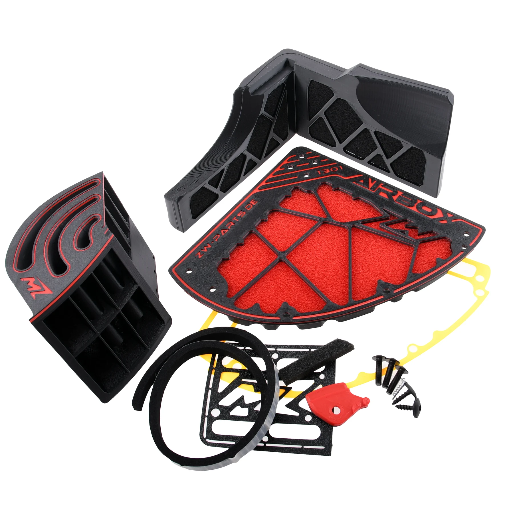 Zestaw filtra powietrza Simson S50 S51 tuning Zw Parts — ujęcie 2