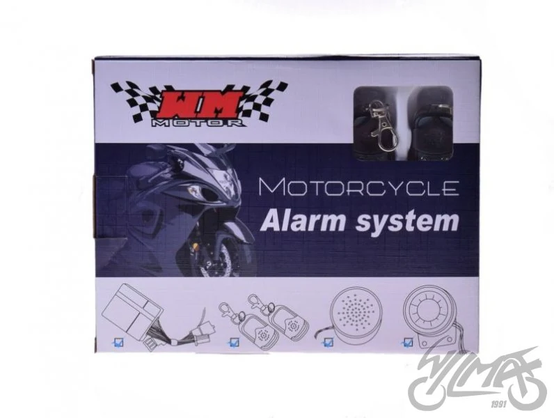 Alarm motocykl - skuter syrena + głos lektora en — ujęcie 2