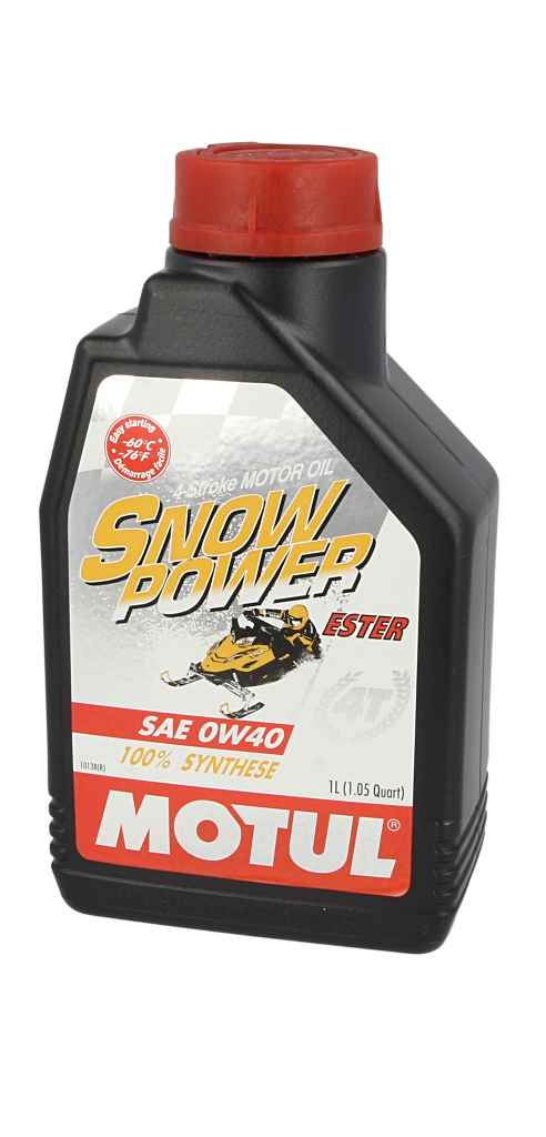Olej 0W40 MOTUL snowpower 4T 1 l MOTUL 105891 — ujęcie 4