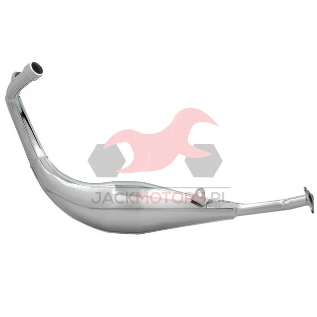Wydech VOCA chromed racing blue Derbi Senda EBS050 / D50B0 — ujęcie 7