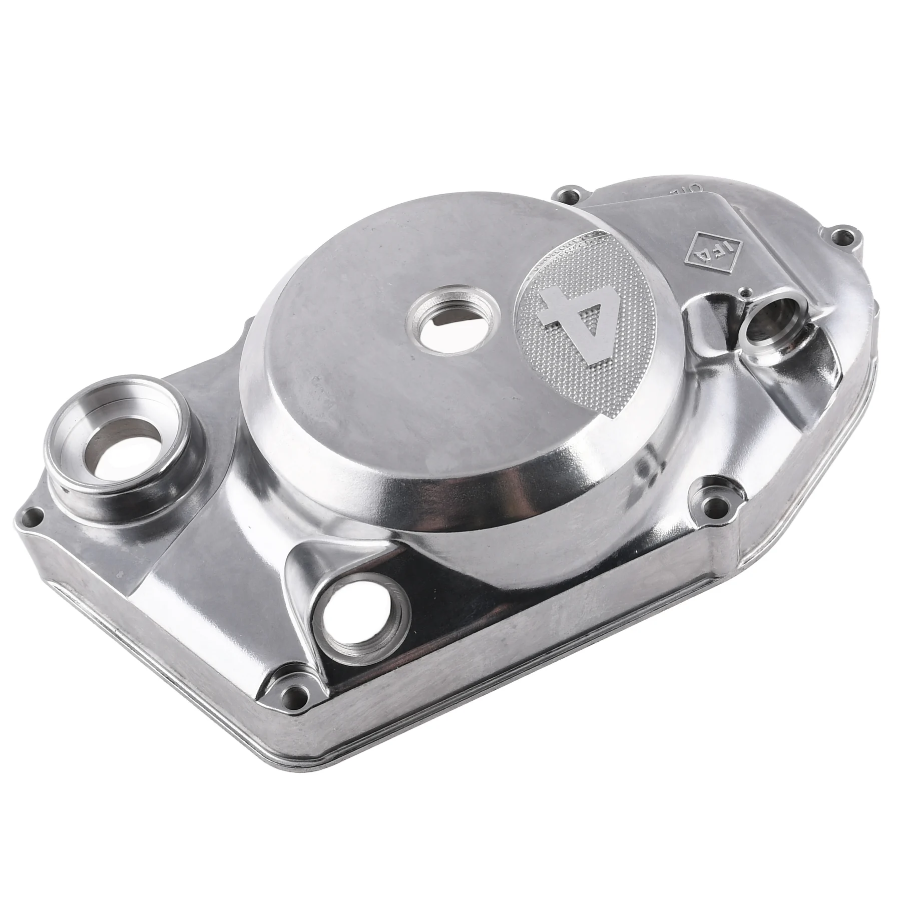Pokrywa silnika Simson S51 SR50 lewa obrotomierz Ml-Megu aluminium polerowana — ujęcie 2