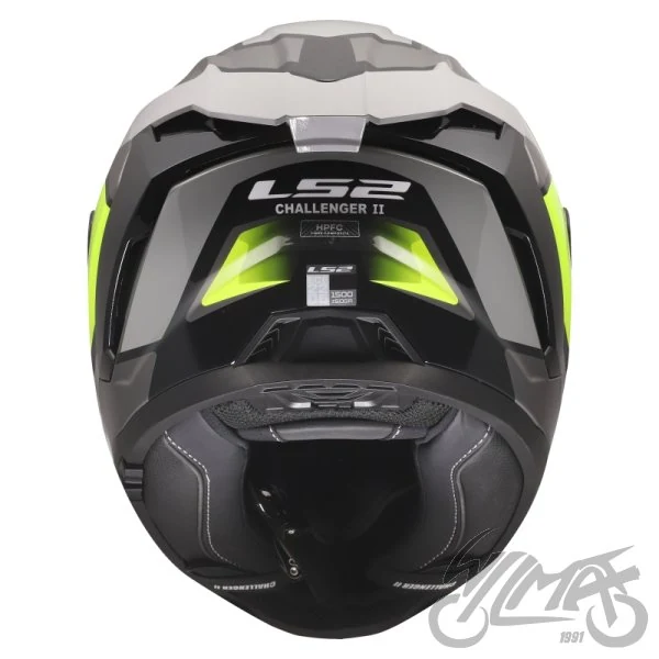 Kask LS2 FF817 Challenger II Viper Grey h-v y. — rozmiar M — ujęcie 4