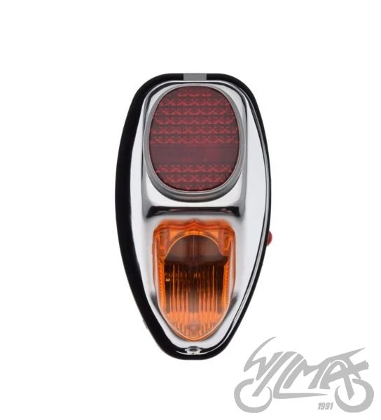 Chromowana lampa tylna do pojazdów Puch — AL613221 — ujęcie 2