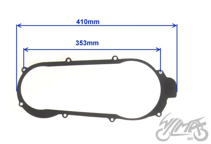 Uszczelka silnik 125 GY6 4T WM Motor — komplet — ujęcie 2