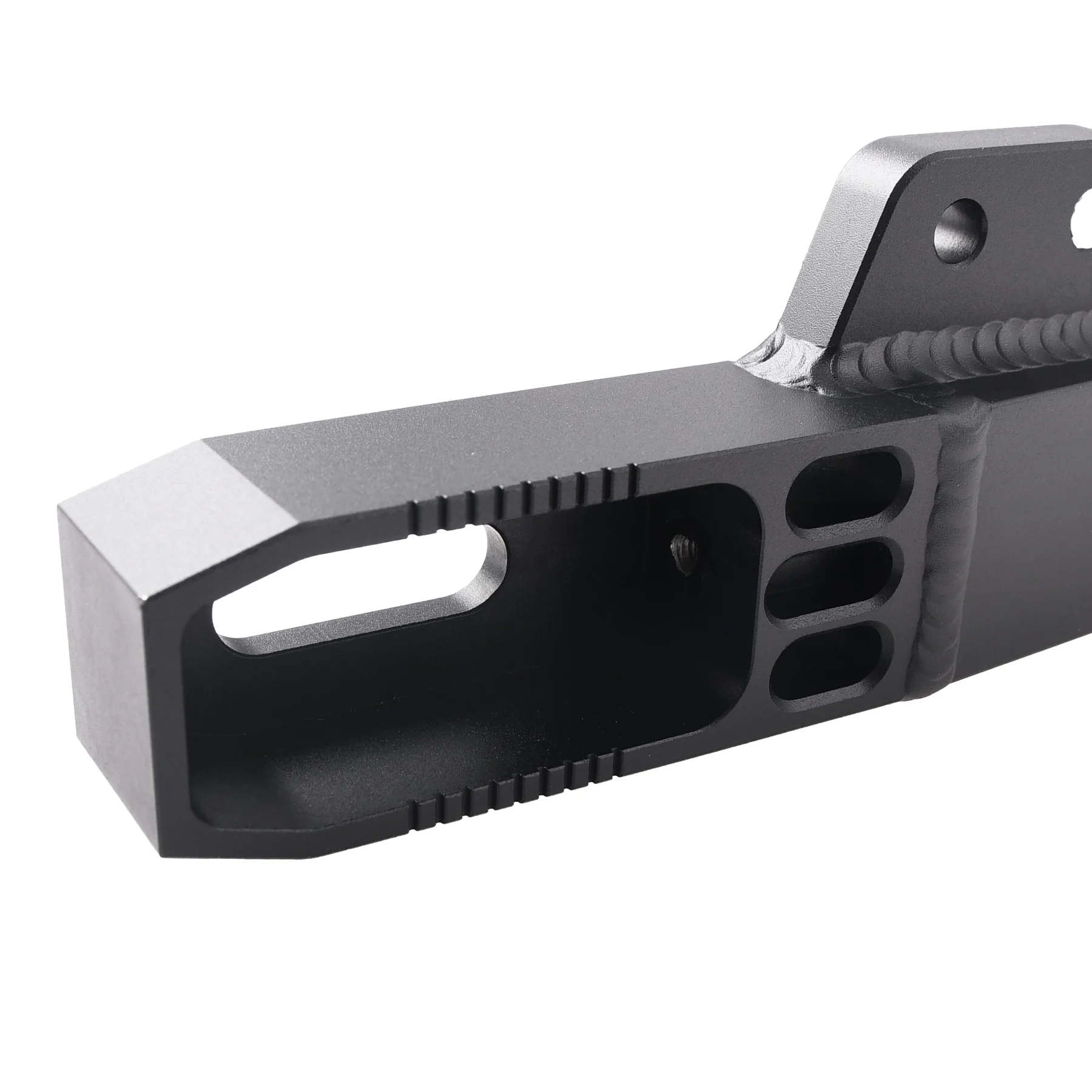 Wahacz Simson S51 aluminium CNC premium +30 mm czarny mat kpl. DPR Performance — ujęcie 7