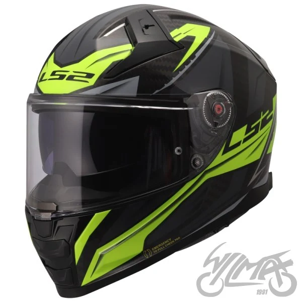 Kask LS2 FF811 Vector II C Savage H-V Yellow — rozmiar S — ujęcie 1
