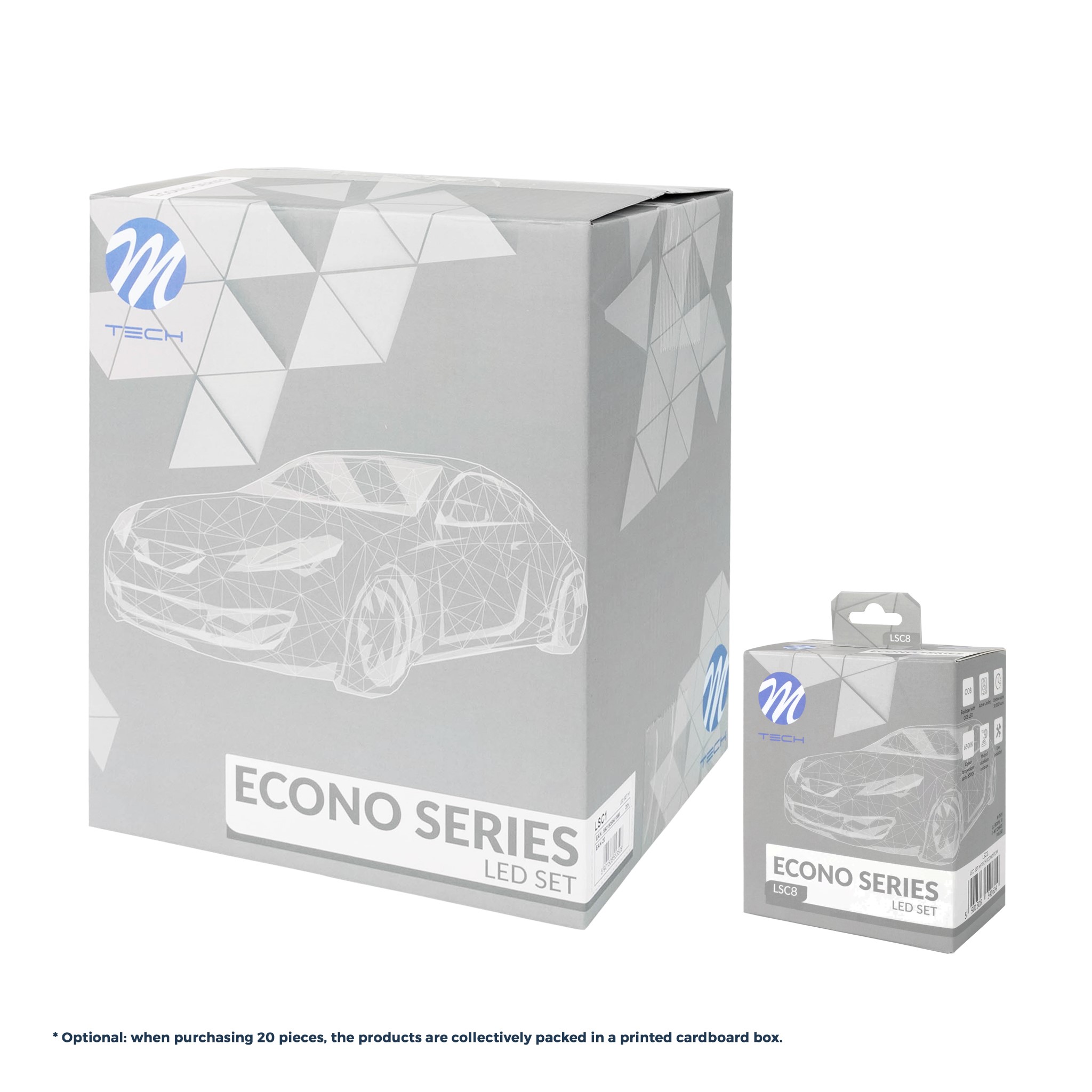 Zestaw LED 880/H27 12/24V 80 W M-Tech LSC8 — ujęcie 3