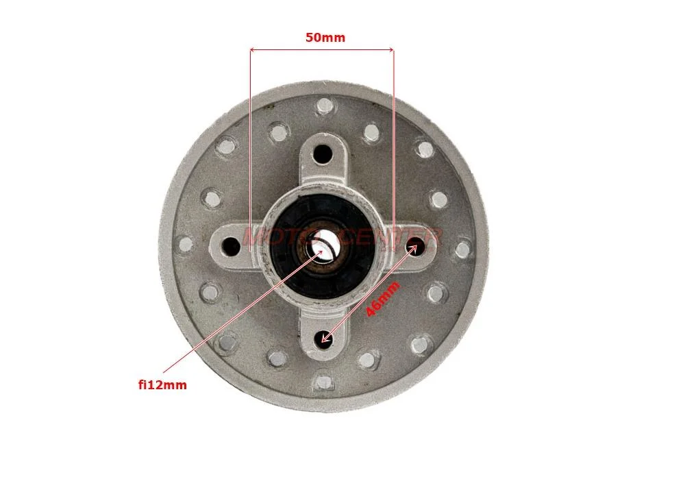 Piasta Koła tył 12" (1,85) CROSS 110/125 oś 12 mm — ujęcie 2