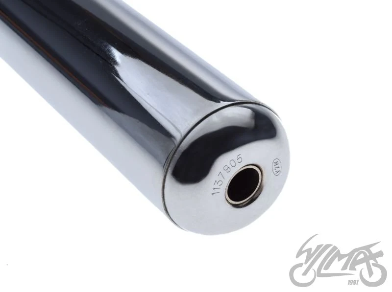 Tłumik Simson S51 chrom z obejmą 28 mm 2 gat — ujęcie 2