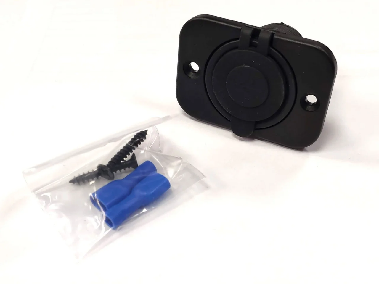 Ładowarka samochodowa / panel 2xUSB do montażu 3100 mA PEIYING — ujęcie 4
