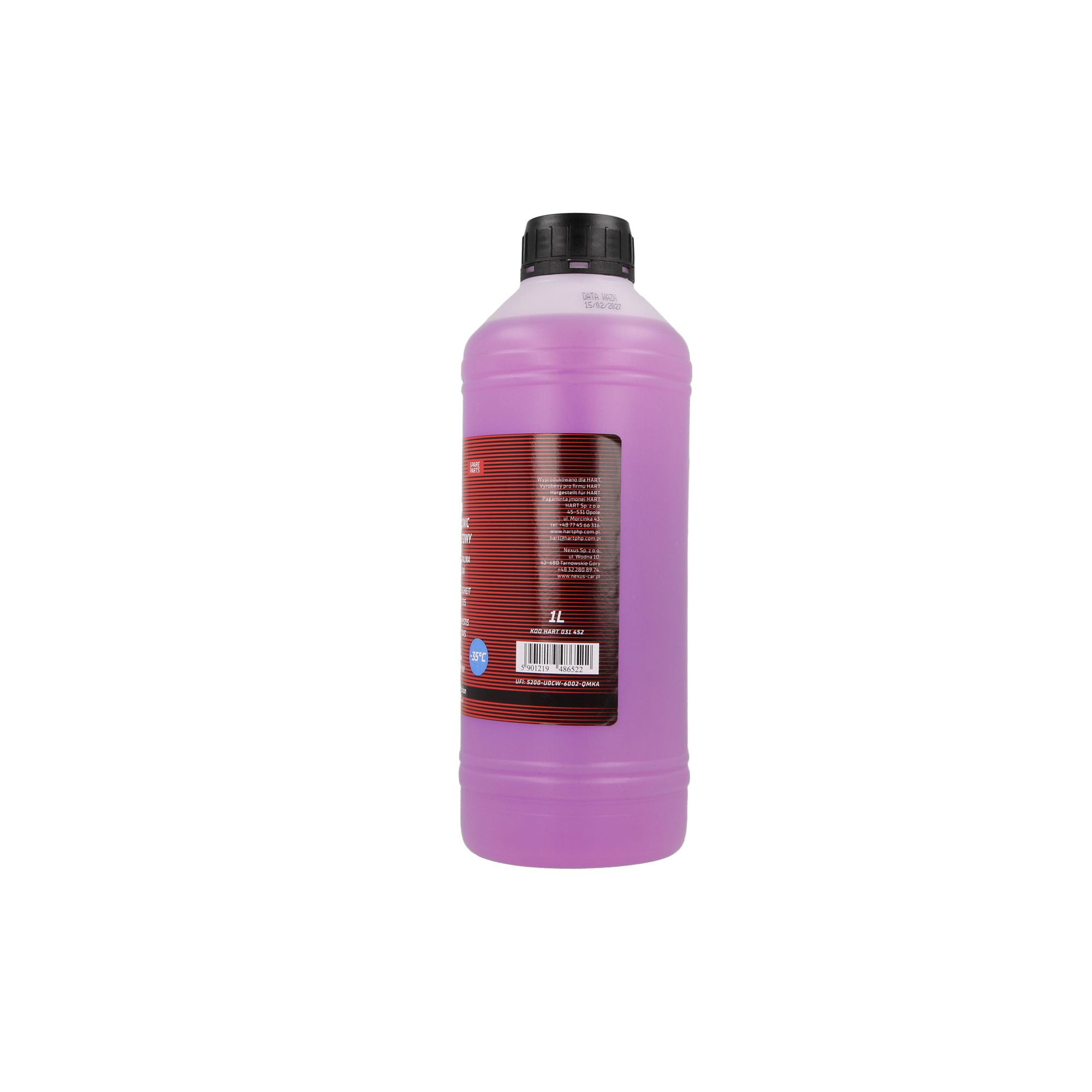 Płyn do chłodnic hart G13 — 1 l /-35C/ — ujęcie 3