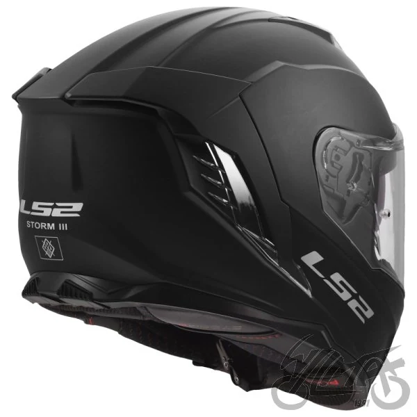 Kask LS2 FF818 Storm III Solid Matt Black — rozmiar S — ujęcie 5