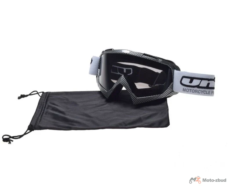 Gogle Unit carbon szyba ciemna