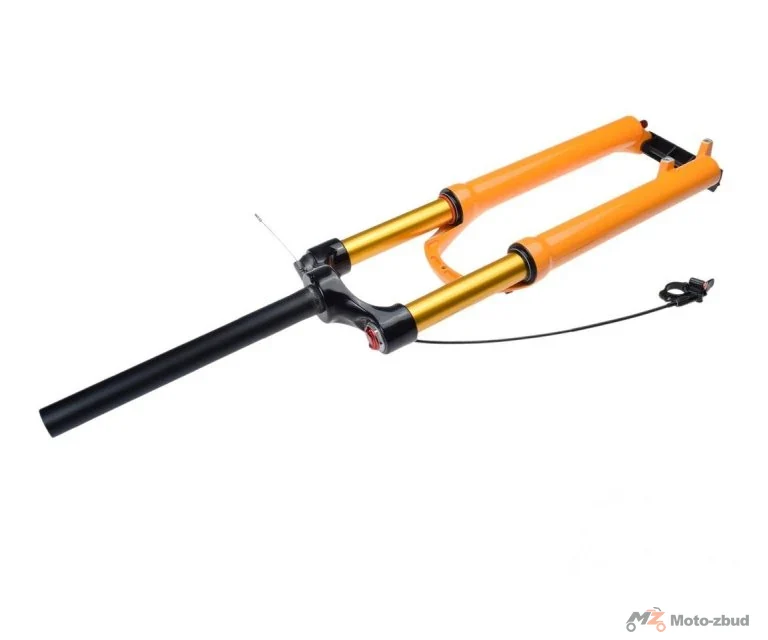 Widelec amortyzowany przód rower 27,5 × 7 z blokadą