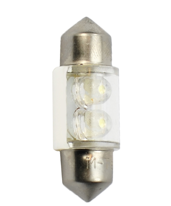 Żarówka LED C5W 31 mm 2×3 mm flux biała/2S M-Tech LB025W — ujęcie 2