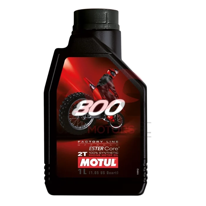 Olej Motul 800 off road 1 l 2T 100% synthetic ester — ujęcie 1