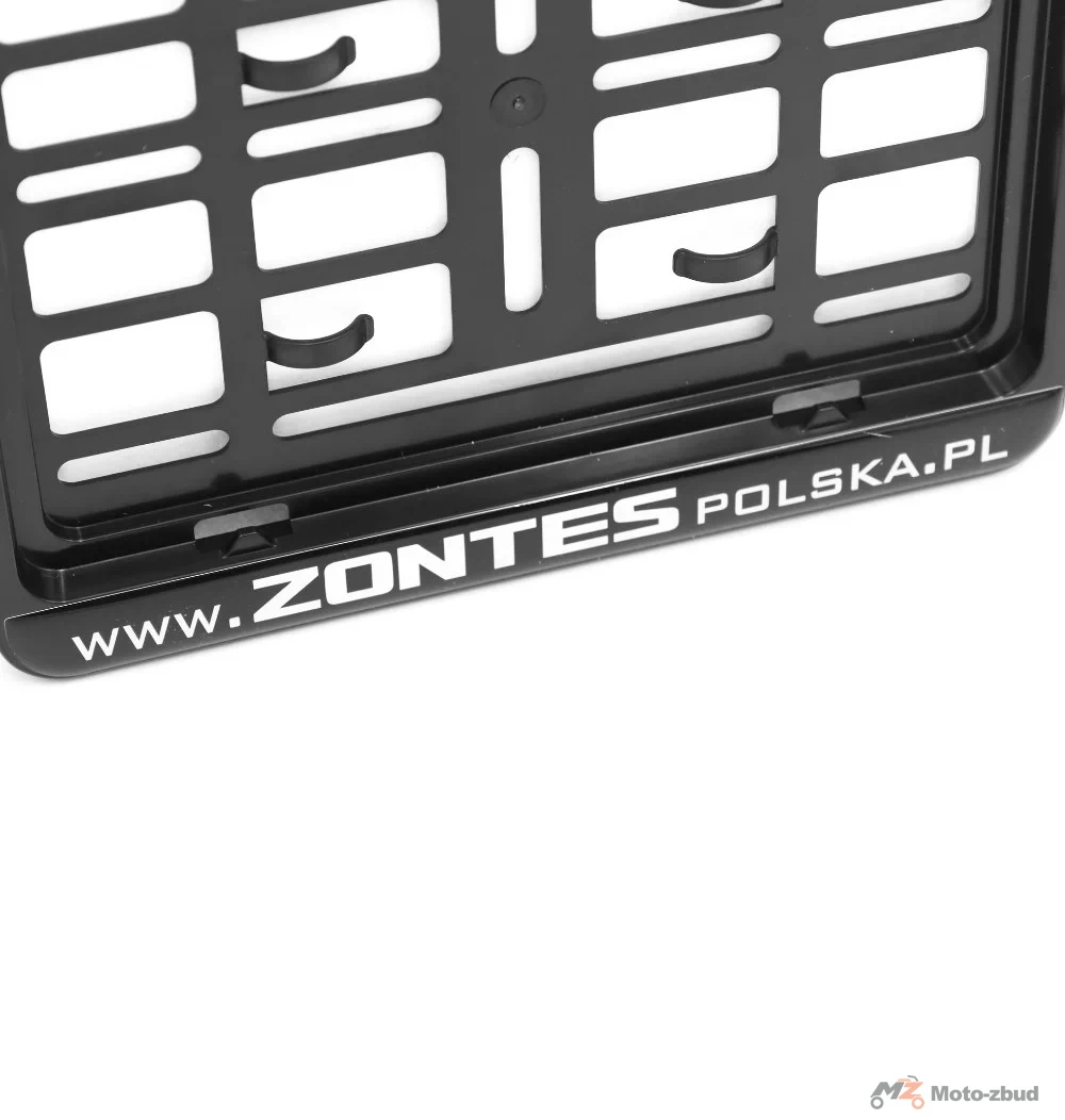 Podkładka tablicy rejestracyjnej motocyklowa "Zontes" — ujęcie 2