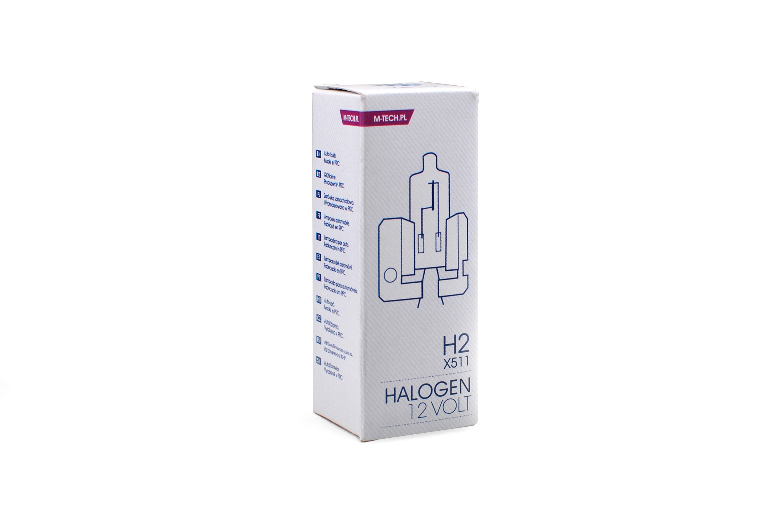 Żarówka halogenowa H3 12 V 55 W M-Tech — ujęcie 2
