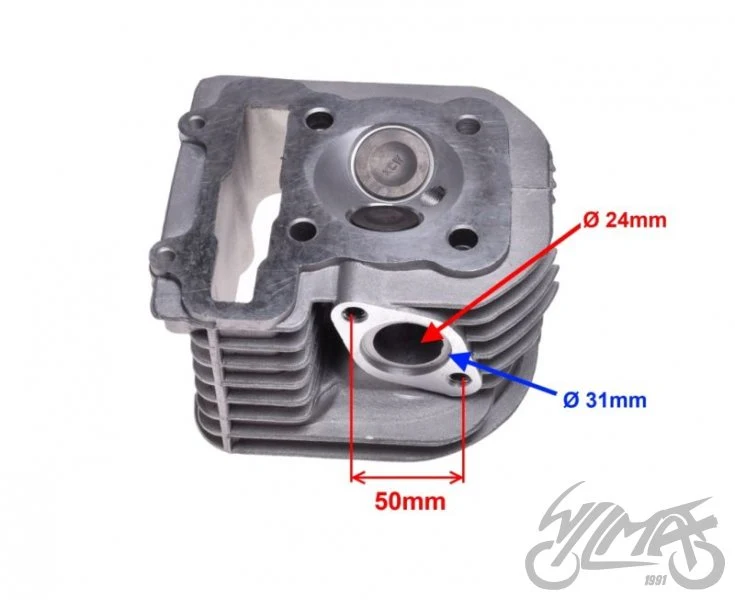 Głowica WH125, wariant 52,40 mm, komora 52 mm — AY35524 — ujęcie 3