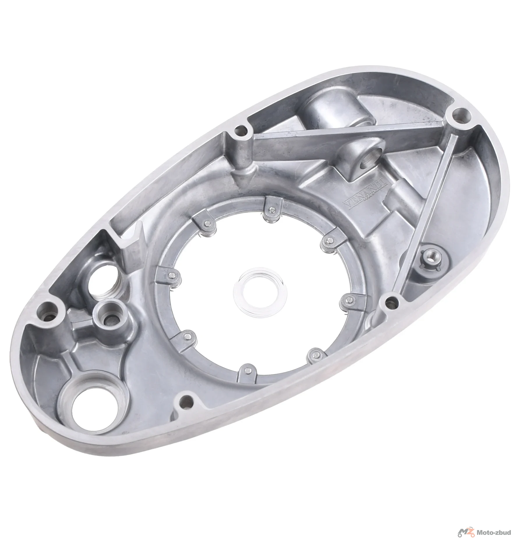 Pokrywa silnika Simson S50 KR51/1 SR4 lewa obrotomierz aluminium clear Venandi — ujęcie 3