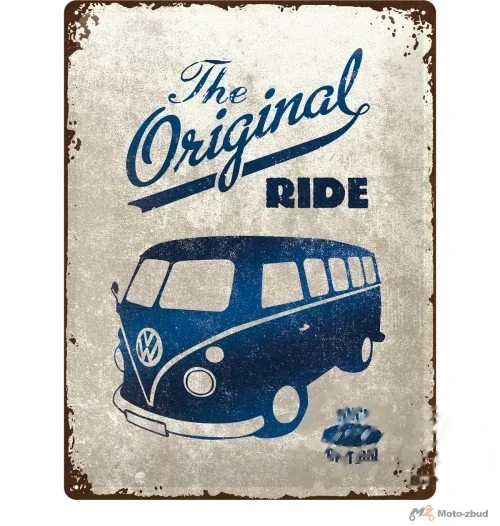 Tablica plakat 30 × 40 vw bulli 63307