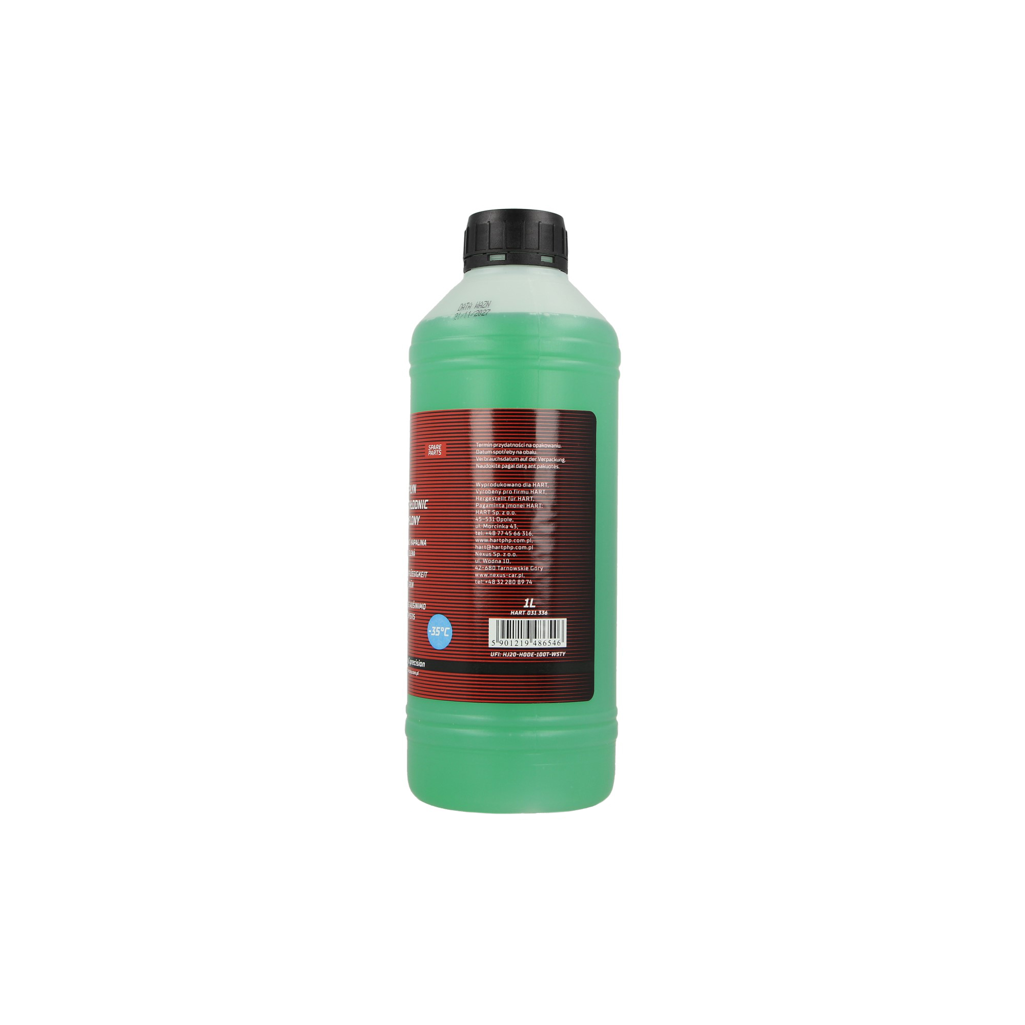 Płyn do chłodnic hart zielony — 1 l HART HAR-008 — ujęcie 3