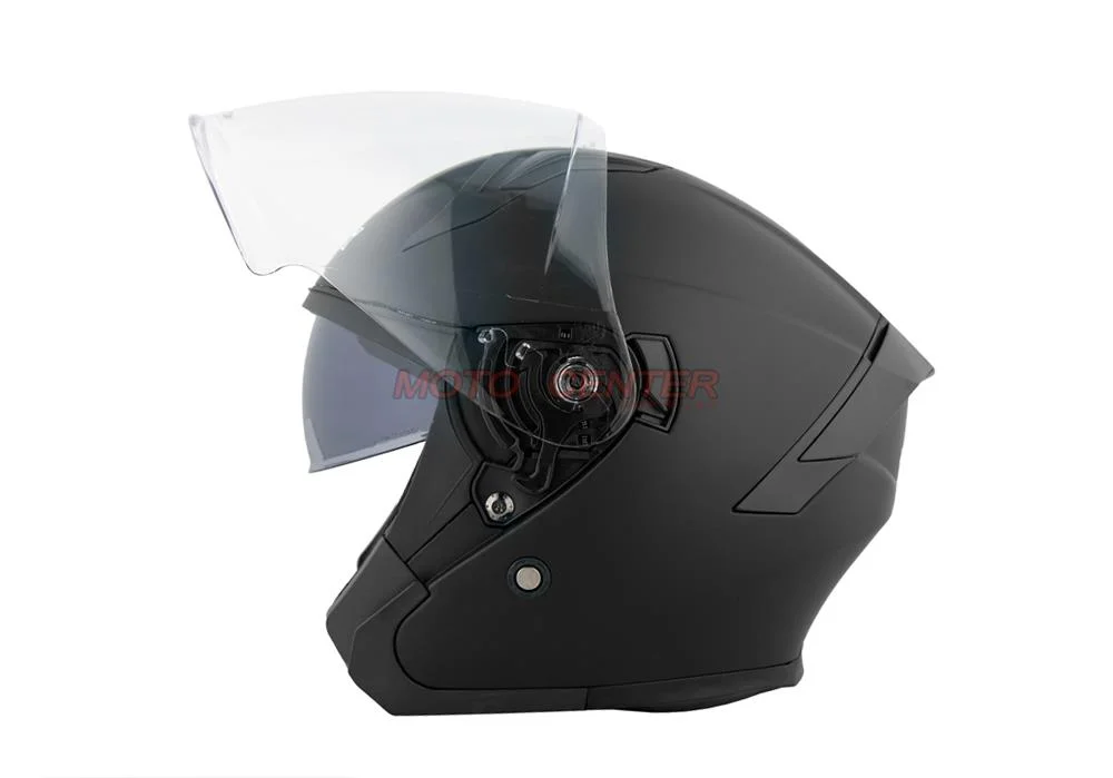 Kask motocyklowy otwarty z blendą BLEXX YA-620 czarny mat XL ECER22.06 — ujęcie 2