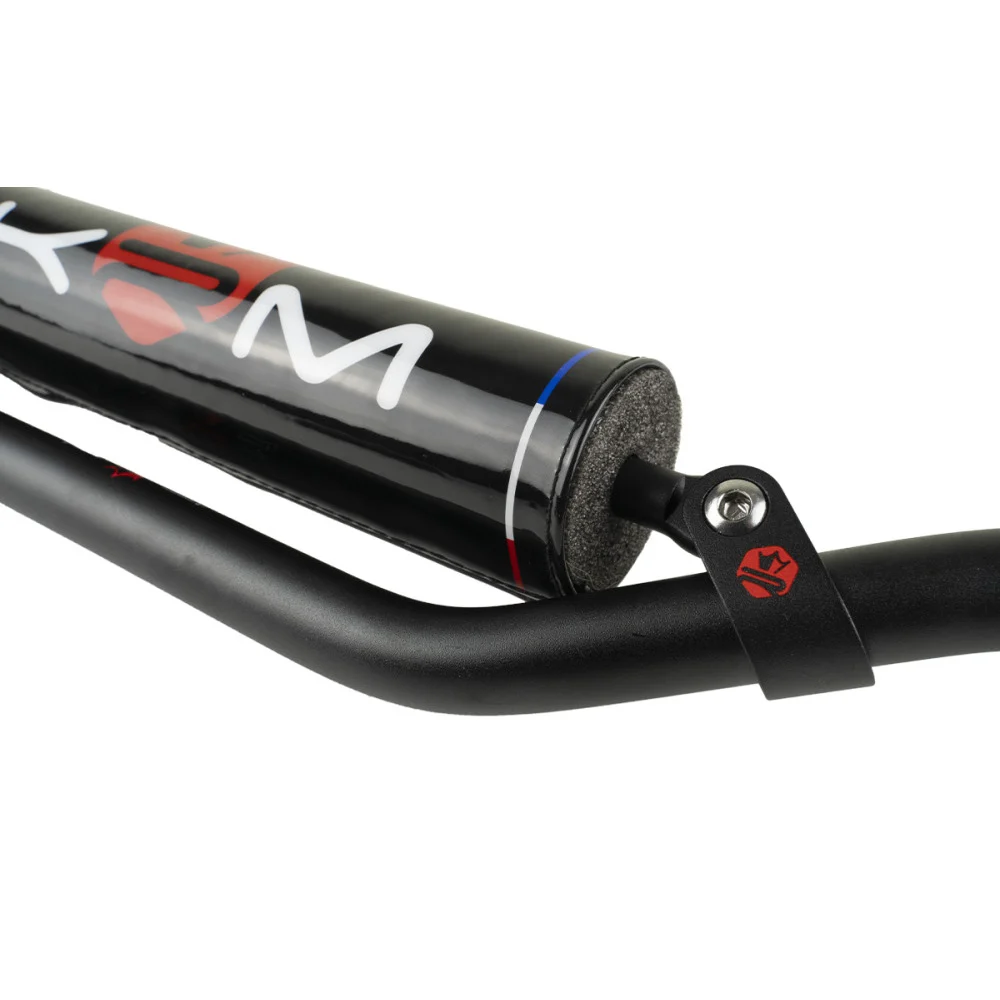 Kierownica KRM Pro Ride czarno - czerwona 22 mm + gąbka — ujęcie 2