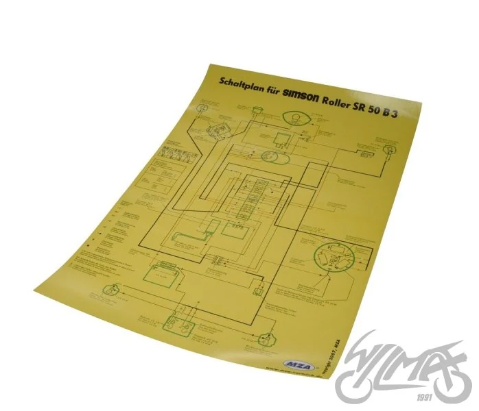 Schemat instalacji Simson SR
