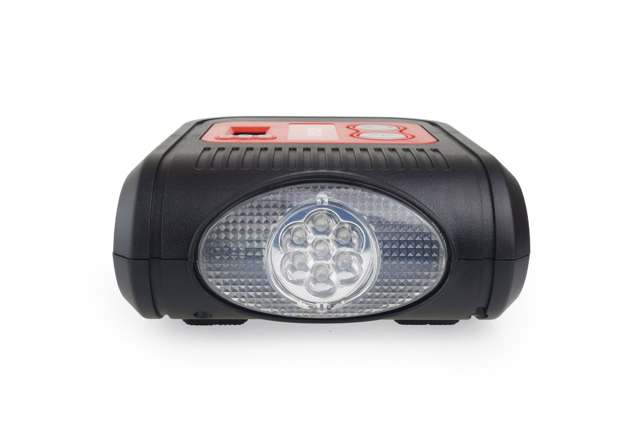 Kompresor samochodowy cyfrowy LED LCD 12 V ACOMP-10 — ujęcie 4