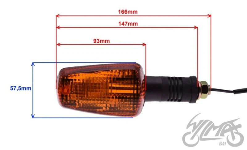 Kierunkowskazy Yamaha — BA15S, para AL1548 — ujęcie 2