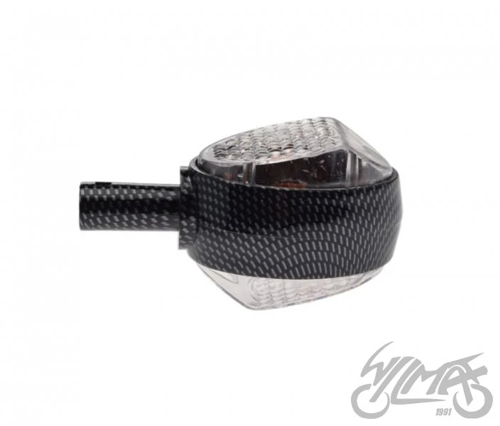 Kierunkowskaz MZ ES carbon białe szkło bez EEC — ujęcie 3