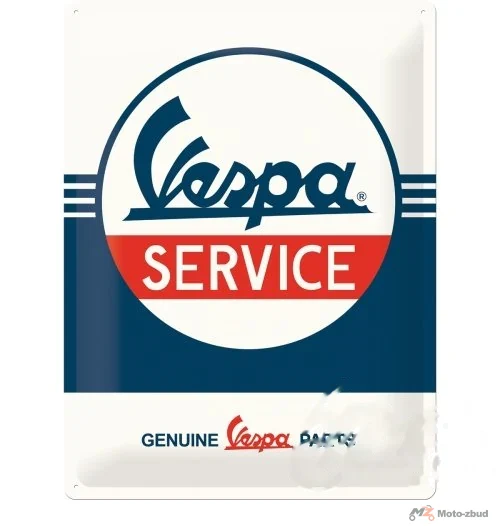 Tablica plakat 30 × 40 Vespa service 23259