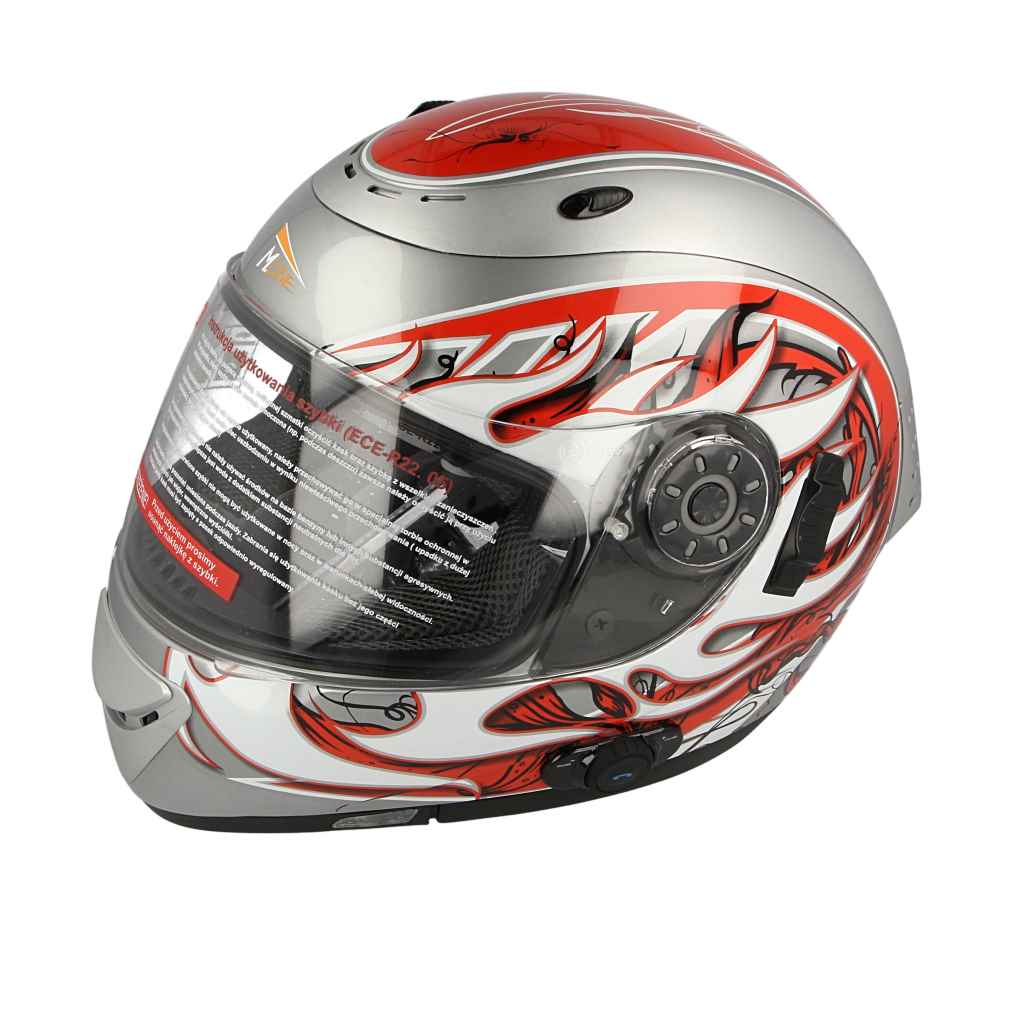 Kask motocyklowy VCAN V170B Grey CH-R – M — ujęcie 5