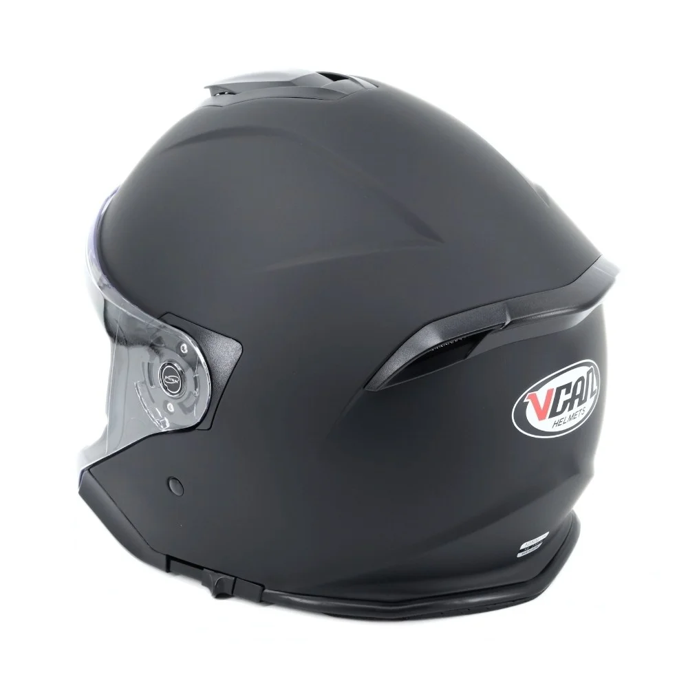 Kask VCAN model H586 Black Matt bez szczęki czarny mat XL — ujęcie 4