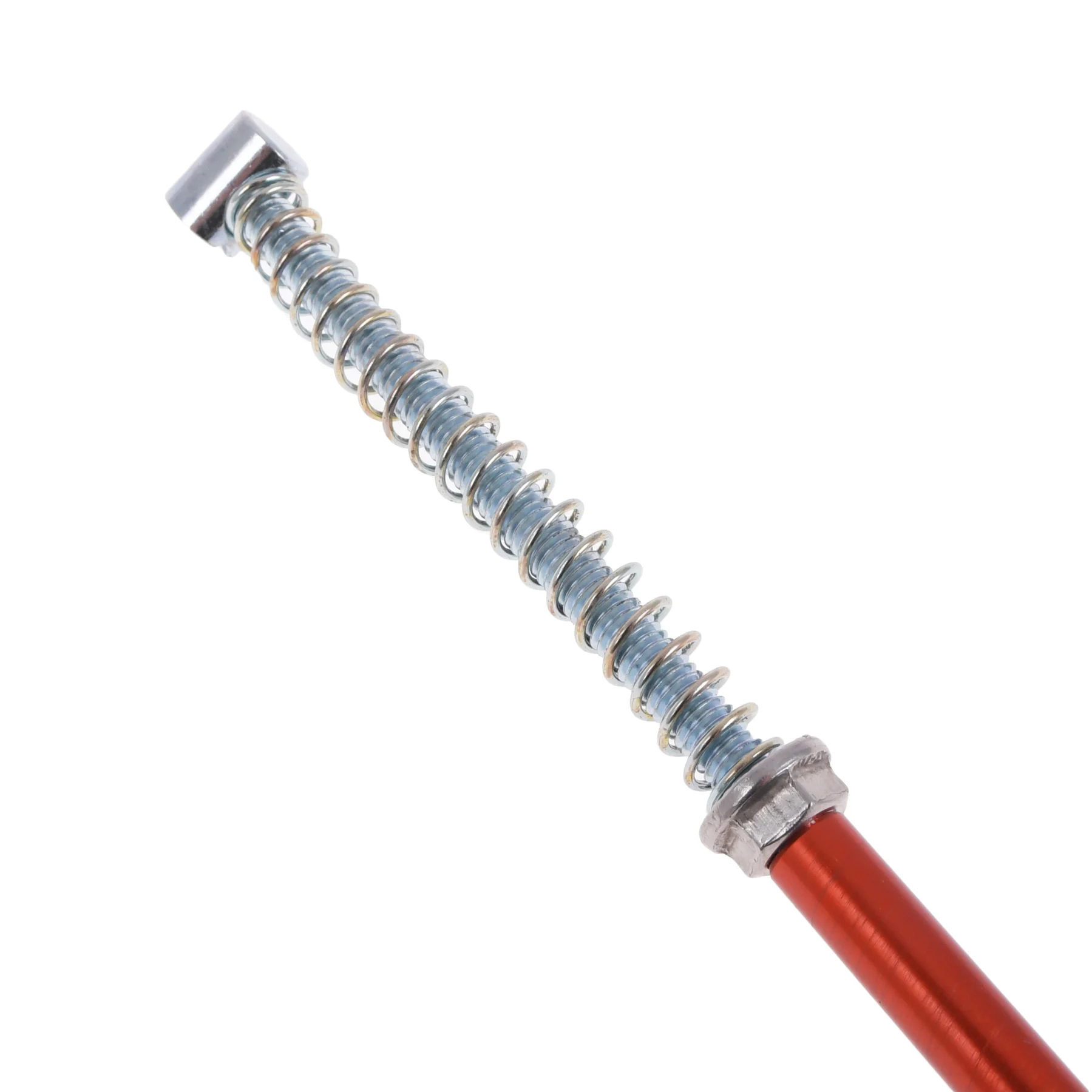 Pręt cięgno hamulca tył Simson 485 mm czerwony CNC racing JMP — ujęcie 1