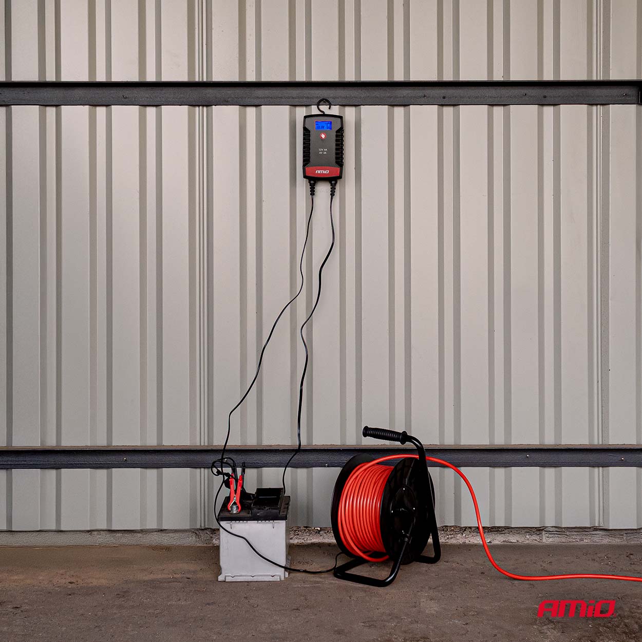 Prostownik cyfrowy AGM GEL STD LFP MAX 8A 12 V 24 V PRO HOOK — ujęcie 2
