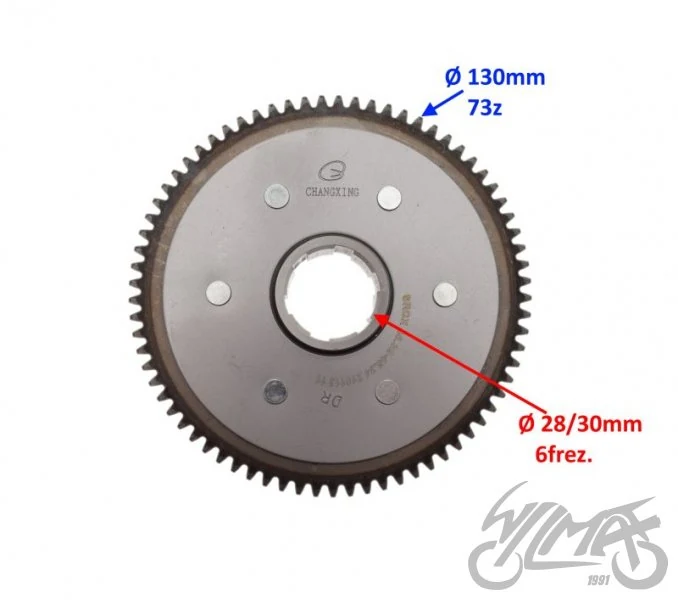 Kosz sprzęgłowy do Shineray XY125-10D — ujęcie 2
