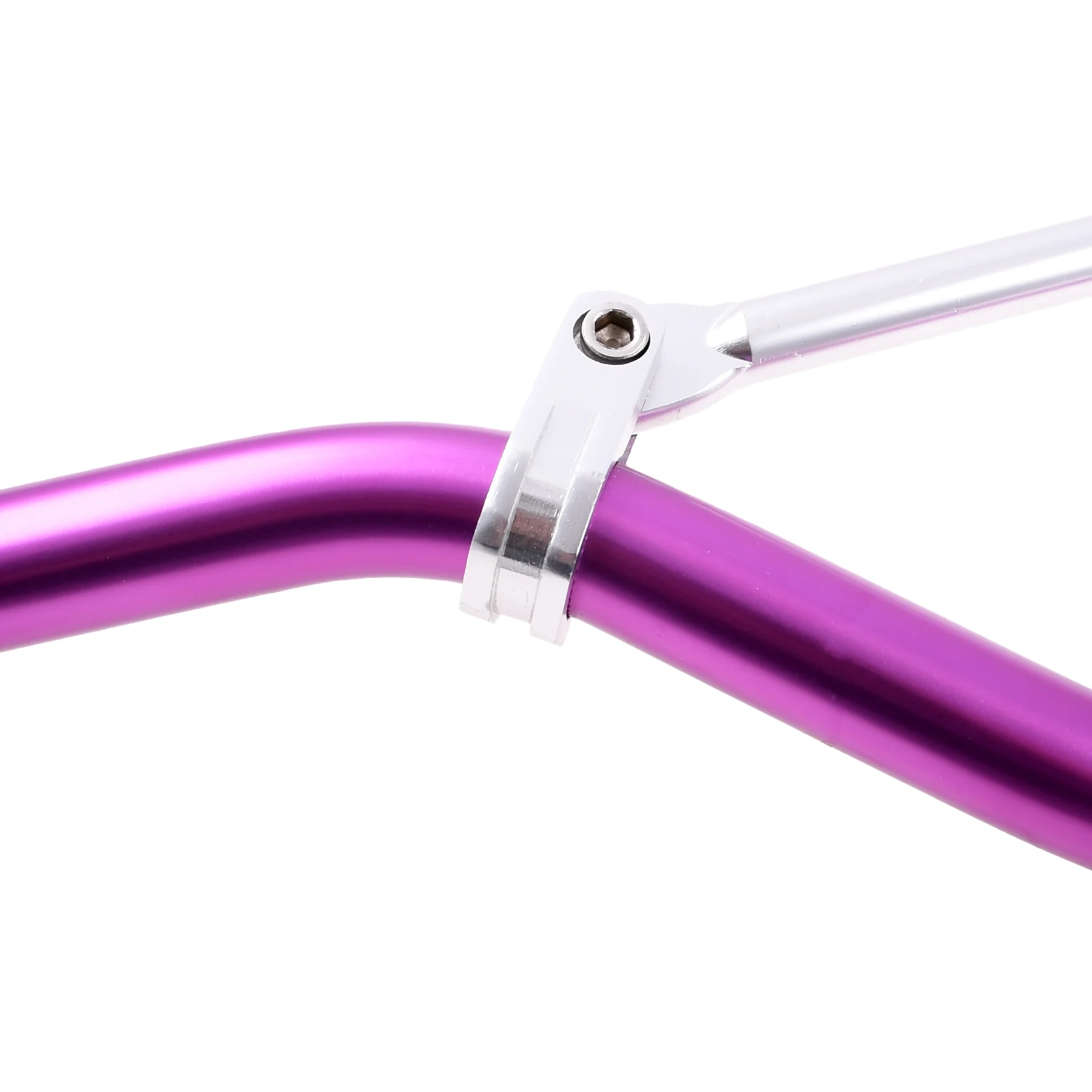 Kierownica Racing Force fioletowy połysk 22 mm 71 cm — ujęcie 2