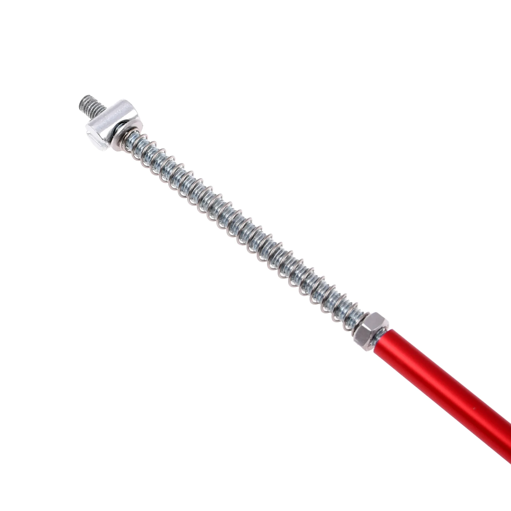 Pręt cięgno hamulca tył Simson 485 mm czerwony CNC racing DPR Performance — ujęcie 3