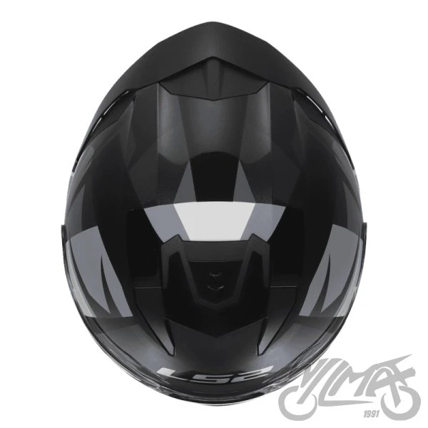 Kask LS2 OF618 Verso II Ventur Grey — L — ujęcie 3