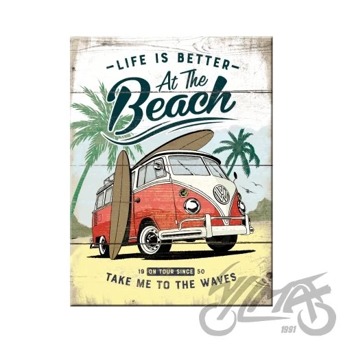 Magnes vw bulli beach 14376