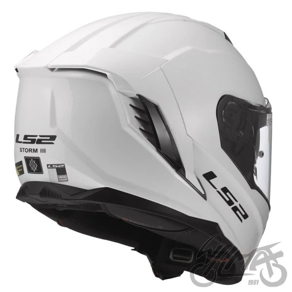 Kask LS2 FF818 Storm III Solid gloss White — rozmiar S — ujęcie 2